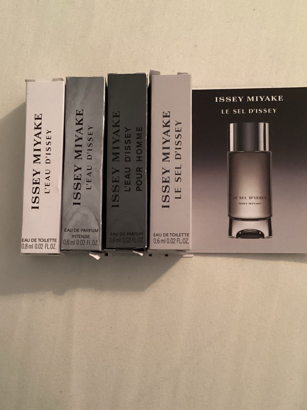 Issey Miyake Fragrance Samples (4)